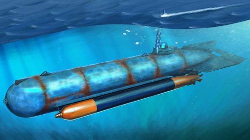 Hobbyboss 1:35 German Molch Midget Submarine tengeralattjáró makett