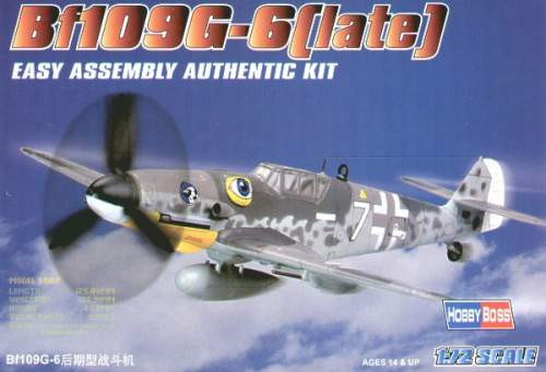 Hobbyboss 1:72 Messerschmitt Bf 109G 'Easy Build' HB80226