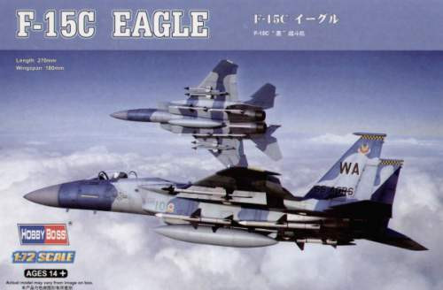 Hobbyboss 1:72 - F-15C  Eagle Fighter