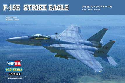 Hobbyboss 1:72 F-15E Strike Eagle 80271 repülő makett