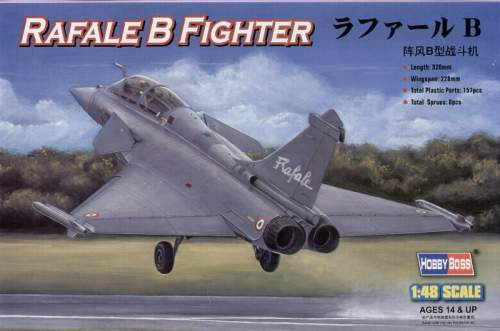 Hobbyboss 1:48 Rafale B Fighter 80317 repülő makett