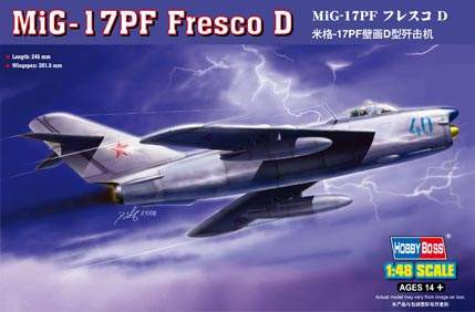 Hobbyboss 1:48 MiG-17PF Fresco D