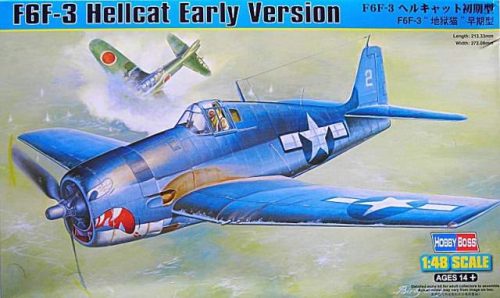 Hobbyboss 1:48 F6F-3 Hellcat Early Version