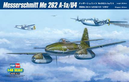 Hobbyboss - 1:48 Messerschmitt Me 262 A-1a/U4