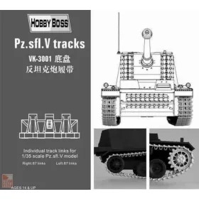   Hobby Boss 1:35 Pz.Sfl.V ''Sturer Emil'' tracks