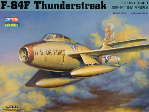 Hobbyboss 1:48 - F-84F Thunderstread