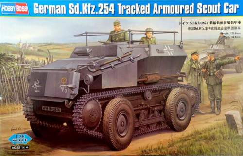 Hobbyboss 1:35 German Sd.Kfz.254 Tracked Armoured Scout Car