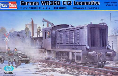Hobbyboss 1:72 German WR360 C12 82913 mozdony makett