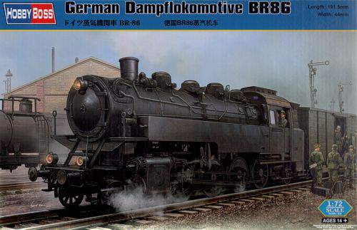 Hobbyboss 1:72 German Dampflokomotive BR86
