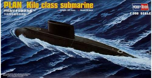 Hobbyboss 1:350 Plan Kilo Class Submarine 83501 tengeralattjáró makett