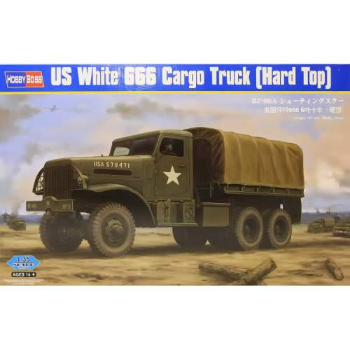 Hobby Boss 1:35 US White 666 Cargo (Hard Top)