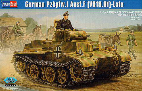 Hobbyboss 1:35 German Pzkpfw.I Ausf.F (VK1801)-Late