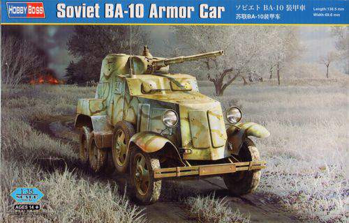 Hobbyboss 1:35 Soviet BA-10 Armor Car