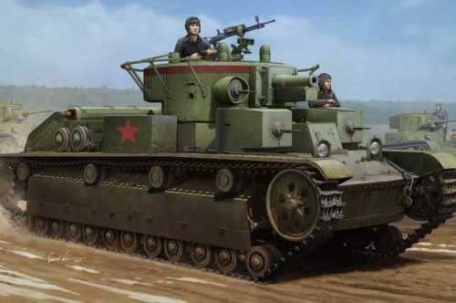 Hobbyboss 1:35 - Soviet T-28 Medium Tank (Welded)