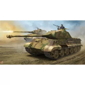   Hobby Boss 1:35 German Sd.Kfz.182 King Tiger "Porsche Turret" w/Zimmerit