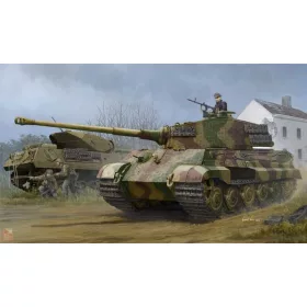   Hobby Boss 1:35 Pz.Kpfw.VI Sd.Kfz.182 Tiger II (Henschel 1944 Production) w/Zimmerit