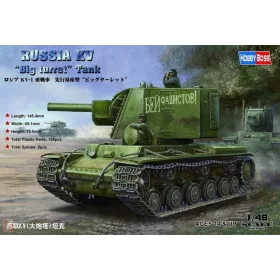 Hobby Boss 1:48 Russian KV Big Turret Tank