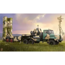   Hobby Boss 1:35 Russian KrAZ-260B Trctor w. 5P85TE TEL S-300PMU