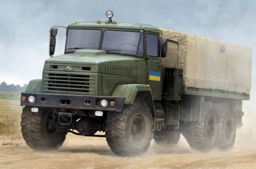 Hobbyboss 1:35 Ukraine KrAZ-6322 Soldier Cargo Truck