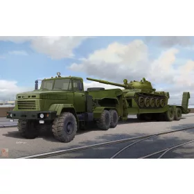   Hobby Boss 1:35 Ukraine KrAZ-6446 Tractor w.MAZ/ChMZAP- 5247G semitrailer