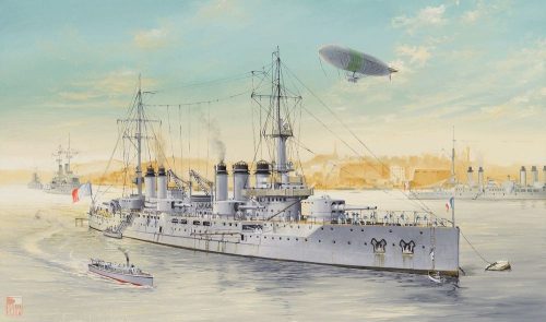 Hobby Boss 1:350 French Navy Pre-Dreadnought Battleship Voltaire