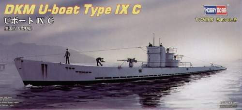 Hobbyboss 1:700 U-boat Type IX C 87007 tengeralattjáró makett