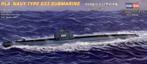 Hobbyboss 1:700 033 Submarine 87010 tengeralattjáró makett