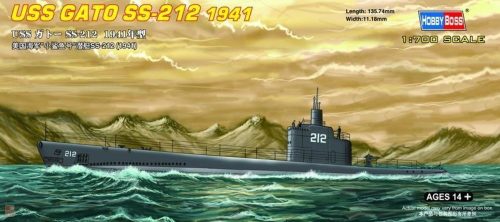 Hobby Boss 1:700 USS GATO SS-212 1941