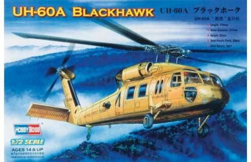 Hobbyboss 1:72 Uh-60A Balckhawk 87216 helikopter makett
