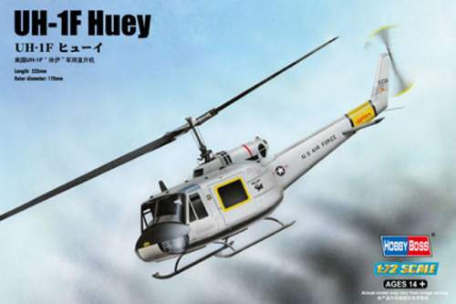 Hobbyboss 1:72 UH-1F-Huey 87230 helikopter makett