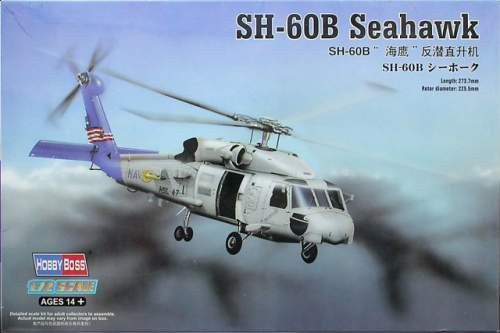 Hobbyboss 1:72 Sh-60B Seahawk 87231 helikopter makett