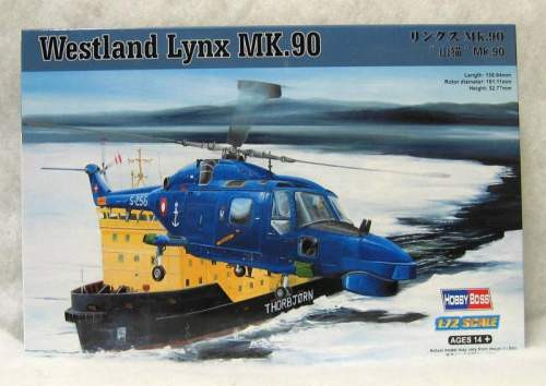 Hobbyboss 1:72 Westland Lynx MK.90 87240 helikopter makett