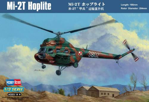 Hobbyboss 1:72 Mi-2T Hoplite 87241 helikopter makett