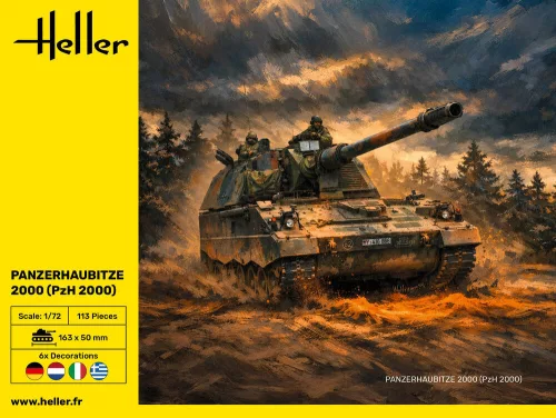 Heller 1:72 Panzerhaubitze 2000 (PzH 2000)