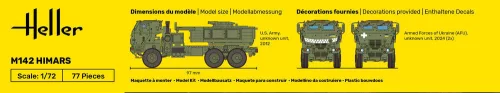 Heller 1:72 M142 HIMARS (High Mobility Artillery Rocket System)