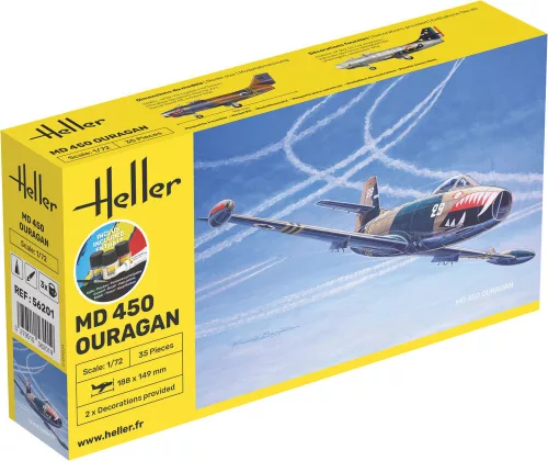 Heller 1:72 STARTER KIT MD 450 Ouragan