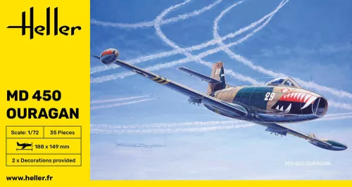 Heller 1:72 MD 450 Ouragan