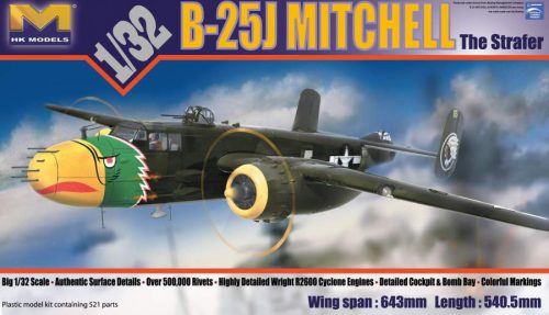 HK Model 1:32 B-25J Mitchell 'Strafer'