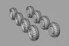 Hauler 1:72 Wheels for 9K714 OKA (SS-23 Spider) for Hobby Boss