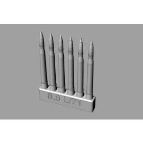   Hauler 1:72 8,8cm KwK 43/2 L/71 for Kingtiger/JgPpanther/Elephant/Nashorn