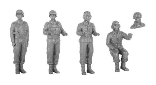 MENG-Model 1:35 PLA Armored Vehicle Crew
