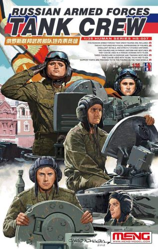Meng Model 1:35 Russian Armed Forces Tank Crew