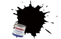 Humbrol No 201 BLACK metálfényű festék (14ML)  No.AA6392