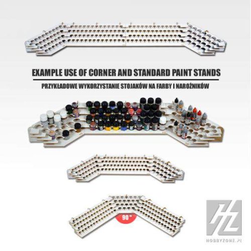 HZ Model - Corner Paint Stand (small - kicsi)
