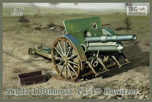 IBG Model 1:35 Skoda 100mm vz 14/19 Howitzer 