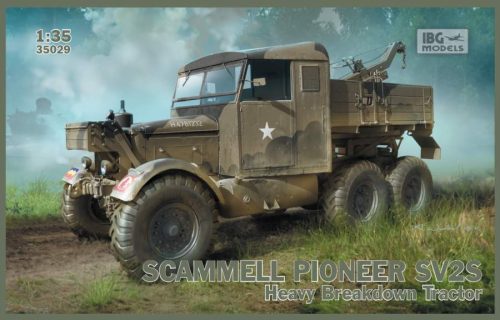 IBG Model 1:35 Scammell Pioneer SV2S Heavy Breakdown Tractor