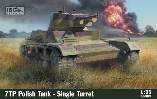IBG Model 1:35 7TP Polish Tank - Single Turret
