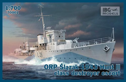 IBG 1:700 ORP Ślązak 1943 Hunt II class destroyer escort