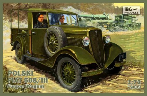 IBG Model 1:72 Polski FIAT 508/III Furgon (Wagon)