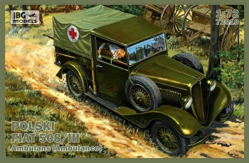IBG Model 1:72 Polski FIAT 508/III Ambulance